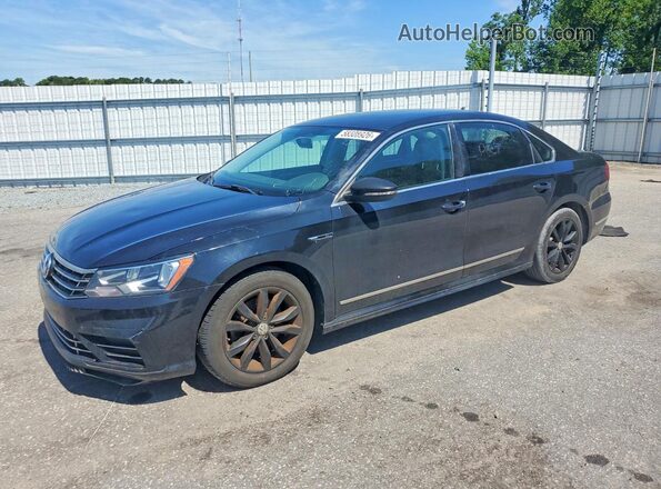 1VWDT7A36HC010551 2017 VOLKSWAGEN PASSAT Черный Задняя левая четверть