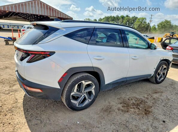 5NMJE3AE2NH024910 2022 HYUNDAI TUCSON Белый Передняя правая четверть