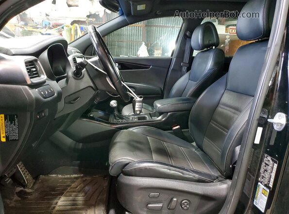 5XYPK4A10GG108534 2016 KIA SORENTO Black 