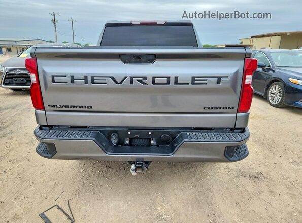1GCPWBEKXNZ143544 2022 CHEVROLET SILVERADO Gray 