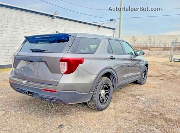 1FM5K8ABXLGA19256 2020 FORD EXPLORER Charcoal 