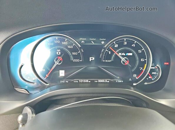 5YMUJ0C01L9B30048 2020 BMW X4 Black 
