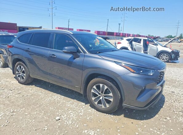 5TDKBRCH6RS141416 2024 TOYOTA HIGHLANDER Gray 