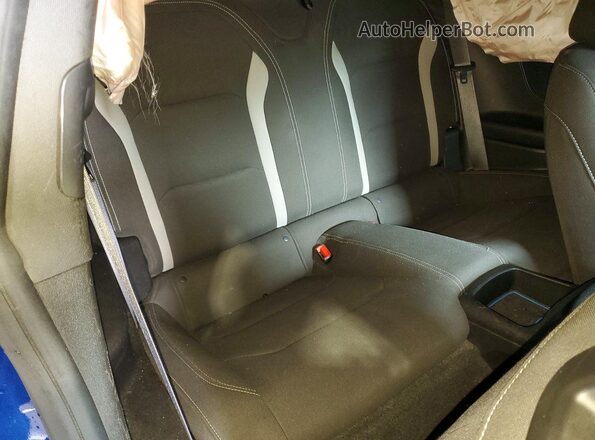 1G1FB1RX8K0155384 2019 CHEVROLET CAMARO Blue Widok wnętrza z tyłu