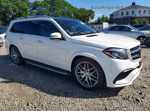 4JGDF7FE4JB081355 2018 MERCEDES-BENZ GLS-CLASS White Вид спереду