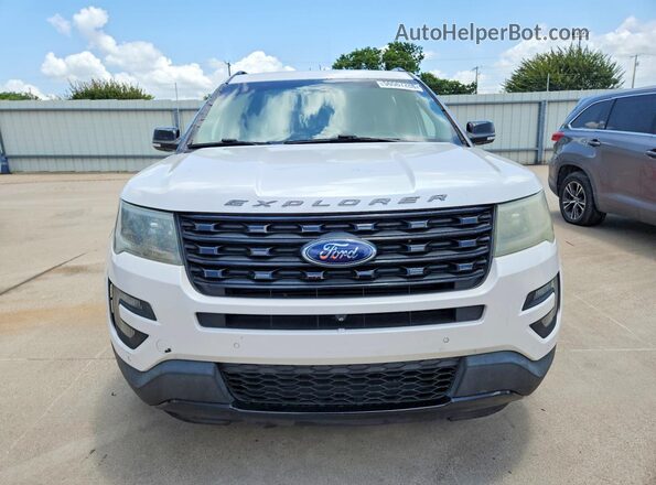 1FM5K8GT1GGA61806 2016 FORD EXPLORER White 