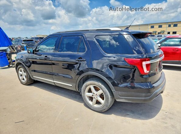 1FM5K7D87KGA40073 2019 FORD EXPLORER Black Rear right