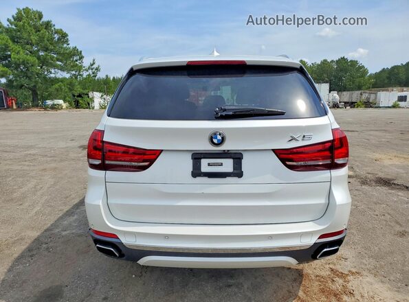 5UXKT0C56J0V98425 2018 BMW X5 White Սալոնի դիմացի տեսք