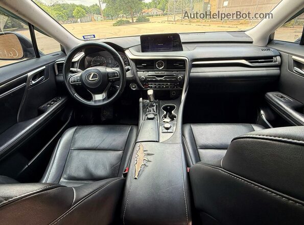 2T2BZMCA1HC091934 2017 LEXUS RX 350 Серый Вид задних сидений