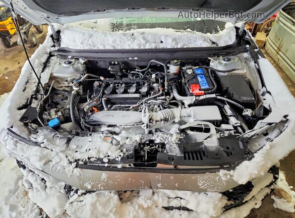 1HGCY1F41SA041080 2025 HONDA ACCORD Silver Vista del compartimento del motor