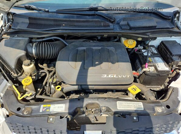 2C4RDGCG7JR208980 2018 DODGE GRAND White Vista de la etiqueta del VIN