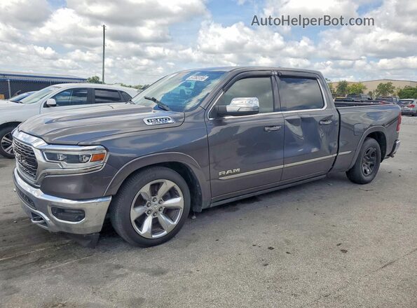 1C6SRFPT3KN561114 2019 RAM 1500 Gray Հետևի ձախ