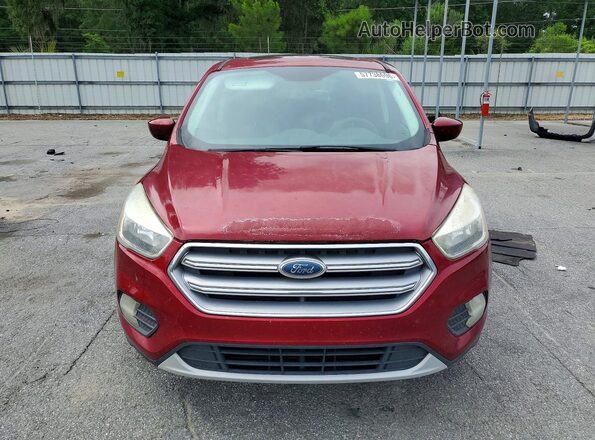 1FMCU0GD9HUE20883 2017 FORD ESCAPE Burgundy 