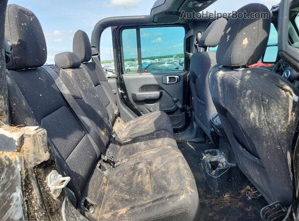 1C6HJTAG0PL584624 2023 JEEP GLADIATOR Black Rear interior view