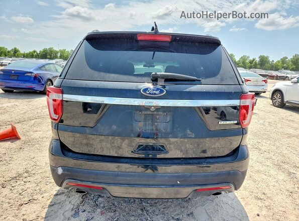 1FM5K7B85GGA51308 2016 FORD EXPLORER Black Սալոնի դիմացի տեսք