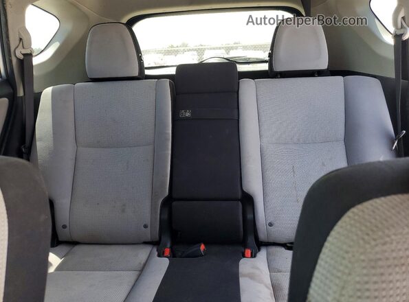 JTMRJREV5JD213856 2018 TOYOTA RAV4 Серебряный Вид задней части салона
