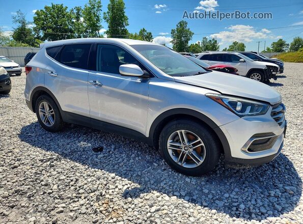 5XYZT3LB7HG473137 2017 HYUNDAI SANTA Silver Դիմացի տեսք