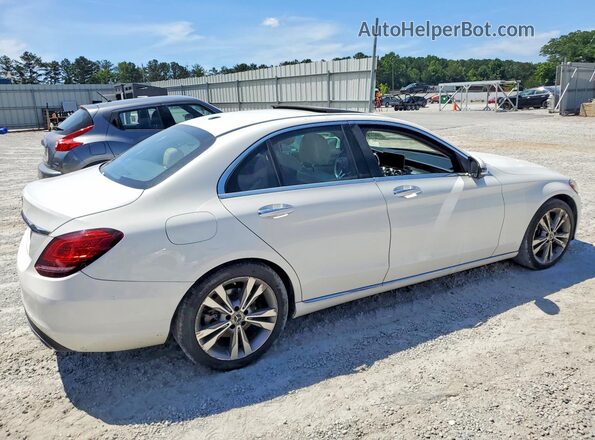 55SWF8DB1KU313810 2019 MERCEDES-BENZ C-CLASS White 