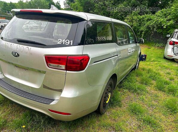 KNDMA5C15G6104796 2016 KIA SEDONA Угольный Передняя правая четверть