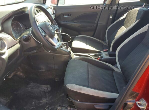 3N1CN8EV7ML866999 2021 NISSAN VERSA Red 