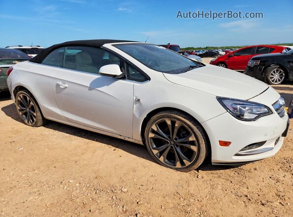 W04WT3N57GG057282 2016 BUICK CASCADA White Widok z przodu