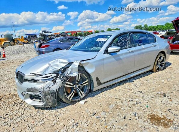 WBA7F2C55GG419198 2016 BMW 7 SERIES Silver Задня ліва чверть