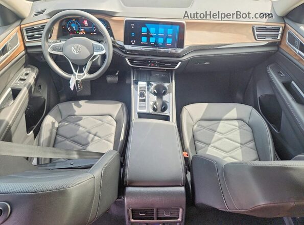 1V2HN2CA3TC538343 2026 VOLKSWAGEN ATLAS Black Widok zestawu wskaźników