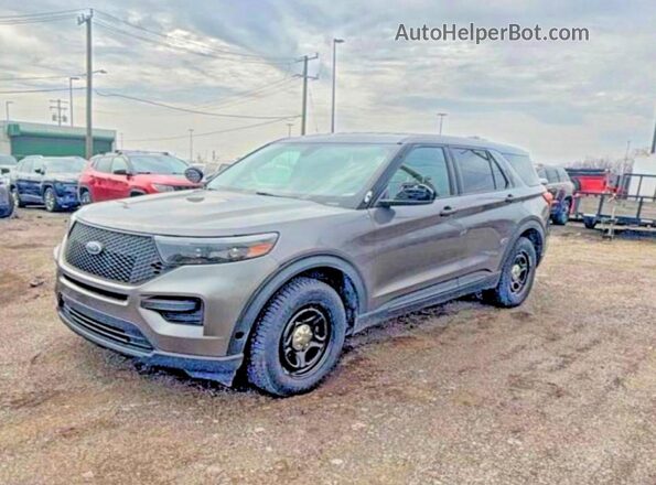 1FM5K8ABXLGA19256 2020 FORD EXPLORER Charcoal 