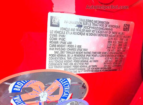 3GCPYFED3MG246645 2021 CHEVROLET SILVERADO Red 