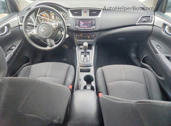 3N1AB7AP2JY320496 2018 NISSAN SENTRA Синий Вид щитка приборов