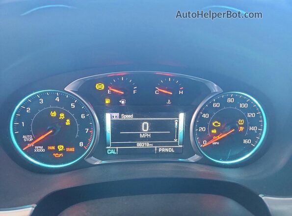 1GNEVHKW5KJ238101 2019 CHEVROLET TRAVERSE White Vista de los asientos traseros