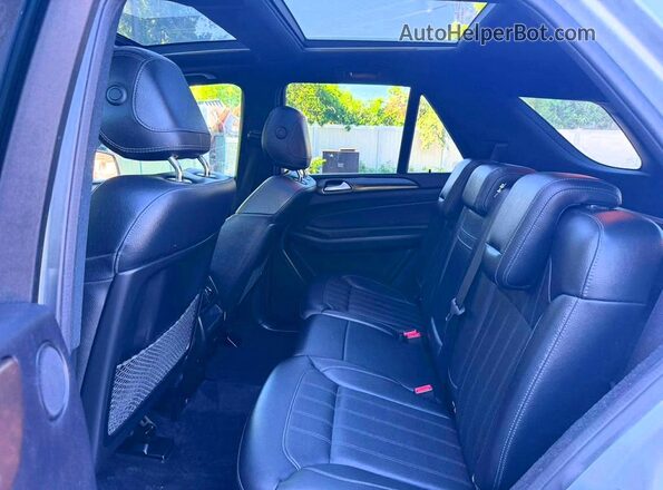 4JGDA6EB6JB160462 2018 MERCEDES-BENZ GLE Silver ხელსაწყოთა პანელის ხედი
