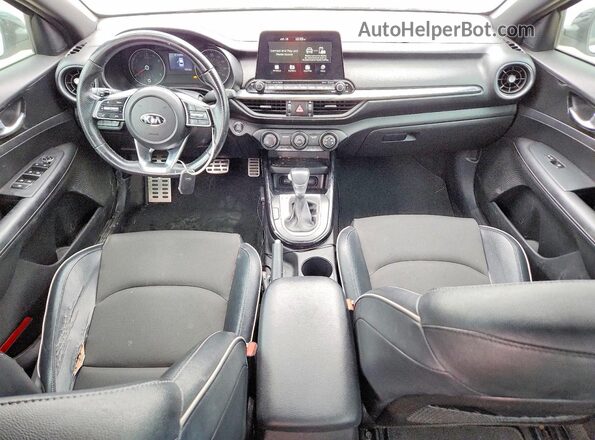 3KPF34AD2ME295125 2021 KIA FORTE White Vista del cuadro de instrumentos