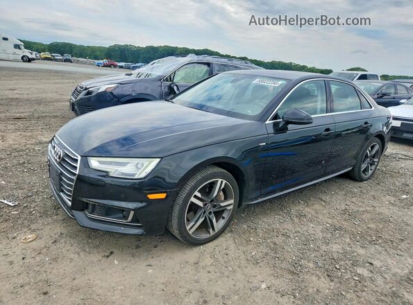WAUFNAF47HN063264 2017 AUDI A4 Black Rear left
