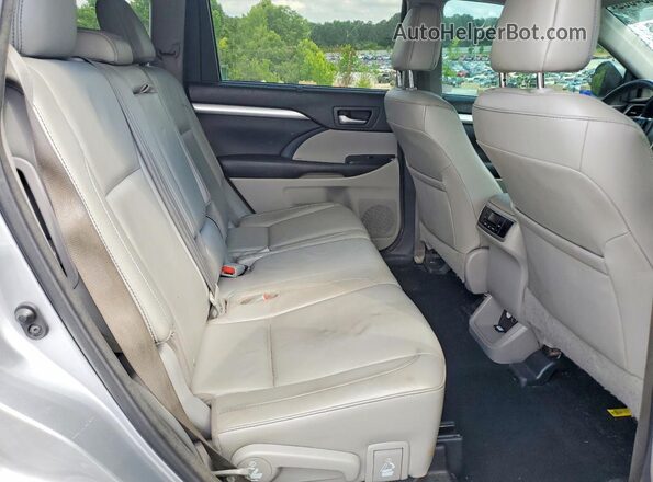 5TDKKRFH2GS500253 2016 TOYOTA HIGHLANDER Серебряный Вид подкапотного пространства