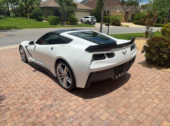 1G1YL2D71G5104192 2016 CHEVROLET CORVETTE White Delantero derecho