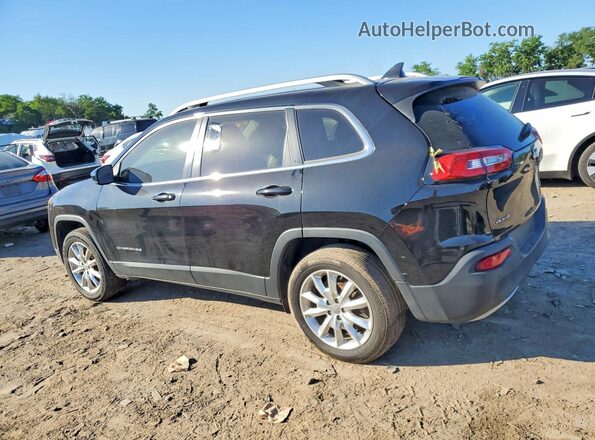 1C4PJMDS1HW595514 2017 JEEP CHEROKEE Black Trasero derecho