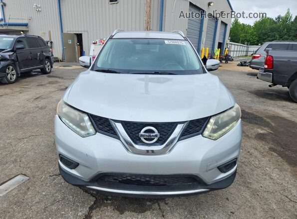 KNMAT2MTXGP594688 2016 NISSAN ROGUE Silver 