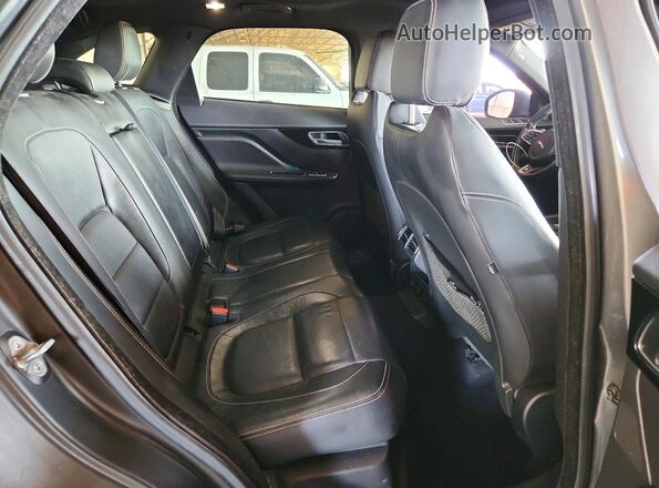 SADCL2FX8JA269643 2018 JAGUAR F-PACE Gray Engine compartment view