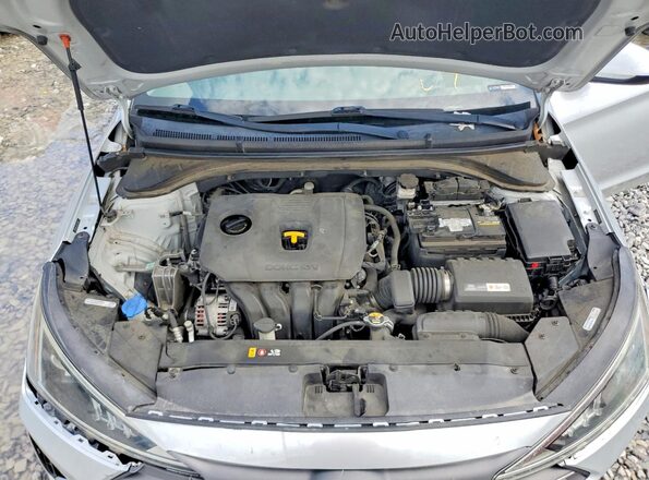 5NPD84LF2KH415084 2019 HYUNDAI ELANTRA Silver ძრავის განყოფილების ხედი