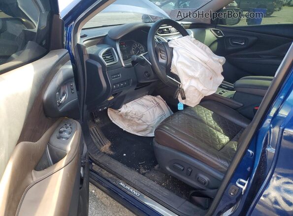 5N1AZ2MJ2KN121719 2019 NISSAN MURANO Blue 