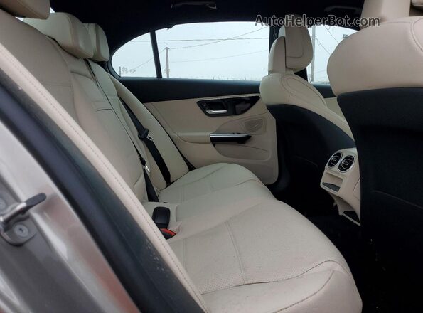 W1KAF4GB8RR226433 2024 MERCEDES-BENZ C Gray უკანა სალონის ხედი
