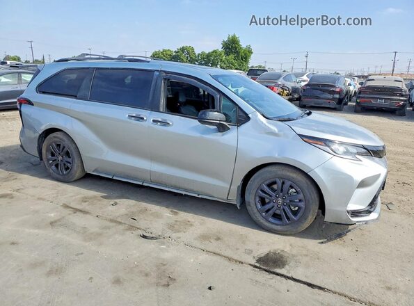 5TDDSKFC1SS166407 2025 TOYOTA SIENNA Silver 