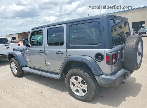 1C4HJXDN3LW199271 2020 JEEP WRANGLER Silver Trasero derecho