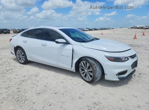 1G1ZE5SX4JF287110 2018 CHEVROLET MALIBU White წინა ხედი
