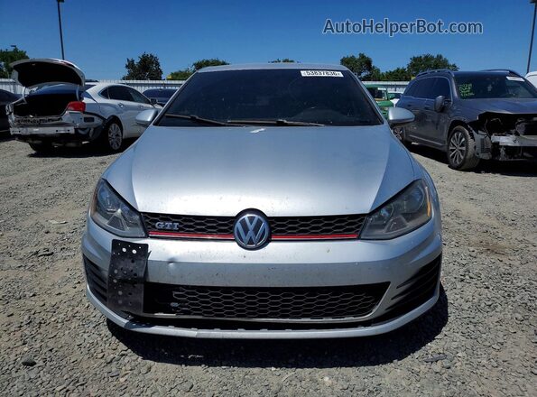 3VW4T7AU1GM027392 2016 VOLKSWAGEN GTI Silver 