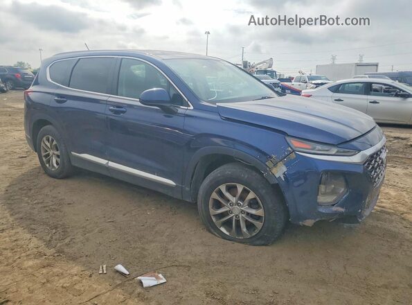 5NMS2CAD3KH091371 2019 HYUNDAI SANTA Blue 