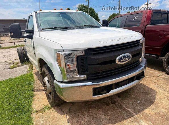 1FDRF3GT1JEB69774 2018 FORD F350 Белый Задняя левая четверть