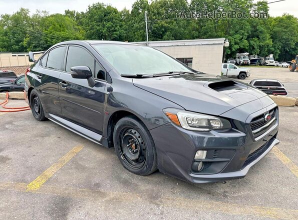JF1VA2M63H9808062 2017 SUBARU WRX Gray Դիմացի տեսք