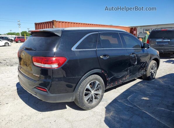 5XYPH4A11GG024303 2016 KIA SORENTO Black 